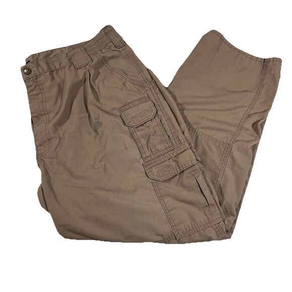 511 Tactical Series Cargo Pants Tan Khaki Men's 42x32 Stained - Picture 1 of 11